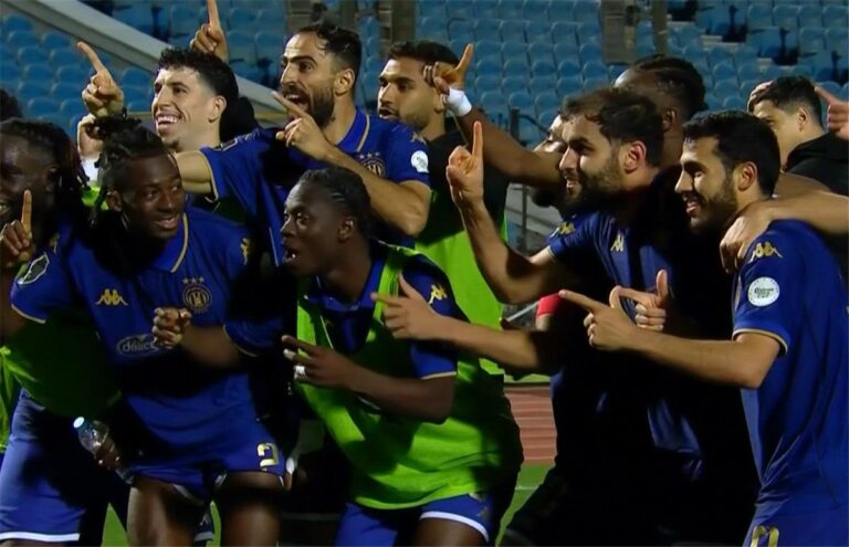 محمد أمين توجاي يحرز الهدف الثاني للترجي في مواجهة الأهلي