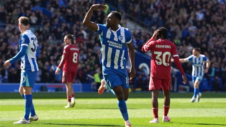 صحفي إنجليزي يتهم لاعب ليفربول بالتسبب في الهزيمة أمام برايتون تحت عنوان “كان نائمًا”