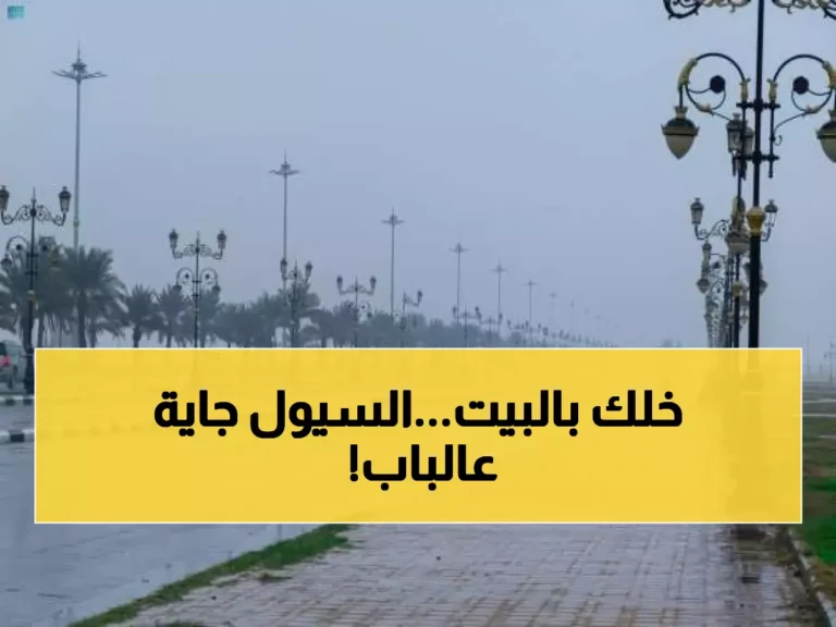 تحذير من أمطار غزيرة وسيول تهدد خمس مناطق حتى السبت — هل تقع منطقتك ضمنها؟