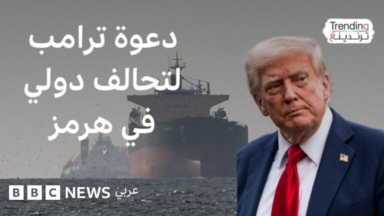 ترامب يطلب حماية مضيق هرمز ويدعو لإرسال بوارج حربية.. فكيف ردت الدول على مطالبه؟