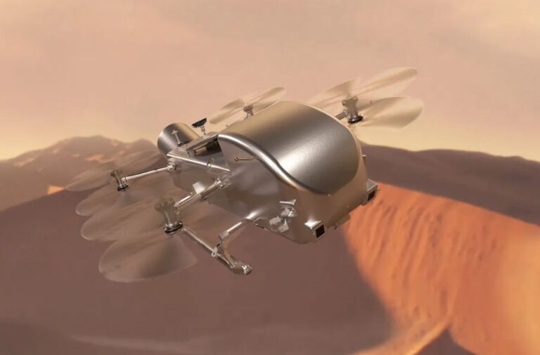ناسا تبدأ إنشاء الدرون “دراغون فلاي” المدعوم بالوقود النووي لاستكشاف قمر زحل