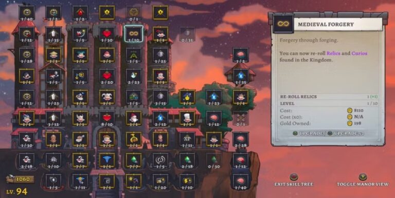 ترفيع مستويات القلعة في Rogue Legacy 2 خطوة أساسية للنجاح – الجزء الأول