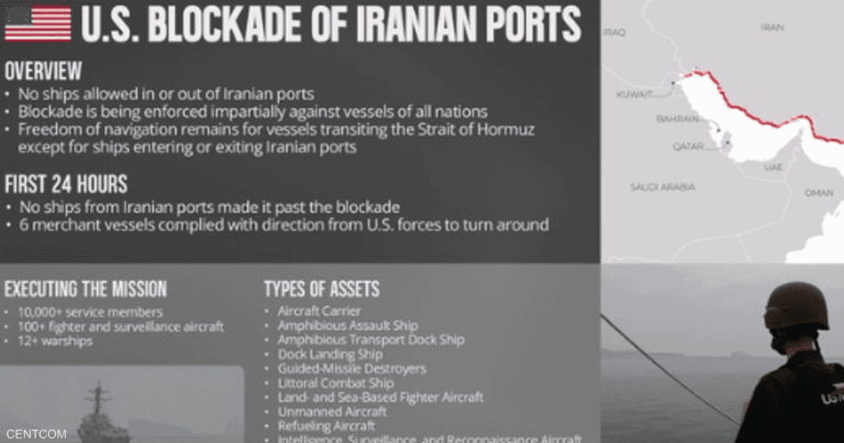 “حصار مضيق هرمز: تفاصيل اليوم الأول من التوترات العسكرية”}