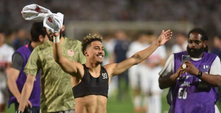 رد فعل مثير من بيزيرا تجاه جماهير الزمالك بعد بلوغهم نهائي الكونفدرالية