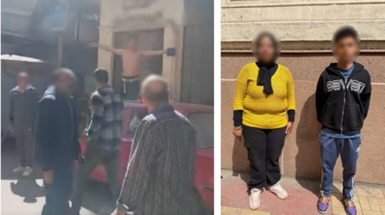 شخص يتعرض لامرأة في الشارع بعد رفضها تدريب ابنها