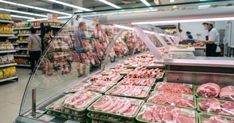 أسعار لحوم الخنازير اليوم، 14 أبريل: استقرار السوق مع تسجيل أسعار قياسية للخنازير الحية عند 69000 دونغ فيتنامي للكجم