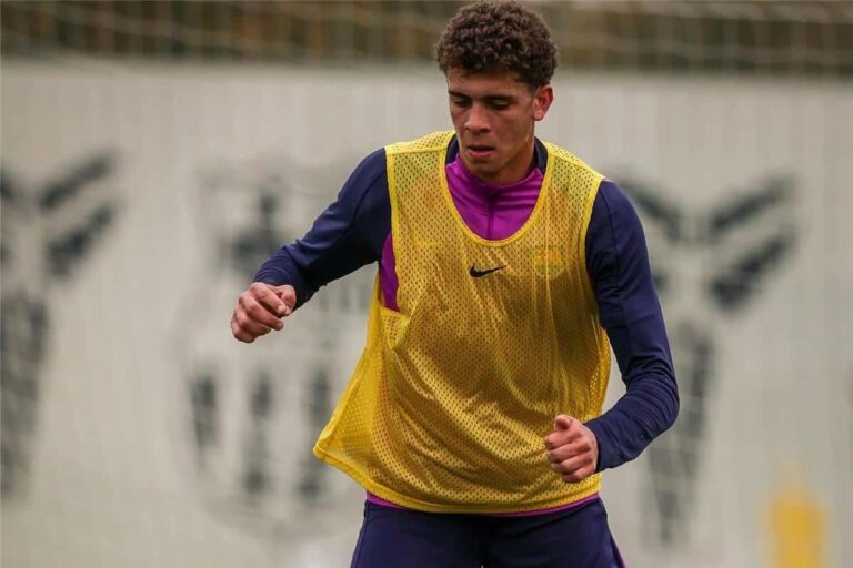 برشلونة يواجه جيمناستيك في الدوري الإسباني للشباب ومرتقب موقف حمزة عبد الكريم