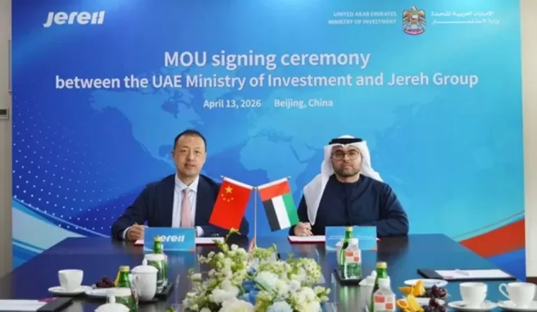 الإمارات تبرم اتفاقًا مع شركة صينية لإنشاء منصة متطورة للطاقة النظيفة والصناعة
