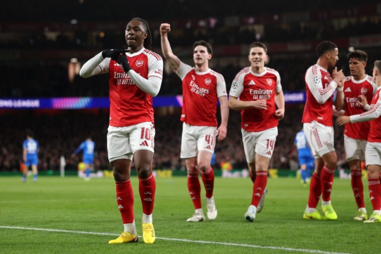 ديكلان رايس بعد وصول أرسنال لنصف النهائي: طموحنا الوحيد في دوري الأبطال