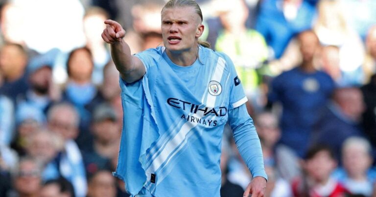 هالاند بعد فوز سيتي: تخطينا أرسنال ونستعد لست مباريات حاسمة