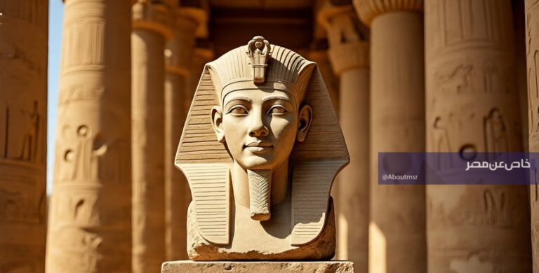 بعثة أمريكية تعيد توحيد وجه وتمثال الملك رمسيس الثاني في أسيوط