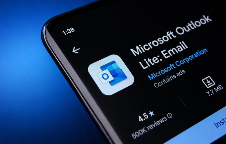 مايكروسوفت تعلن إنهاء دعم تطبيق Outlook Lite بدءاً من مايو 2026