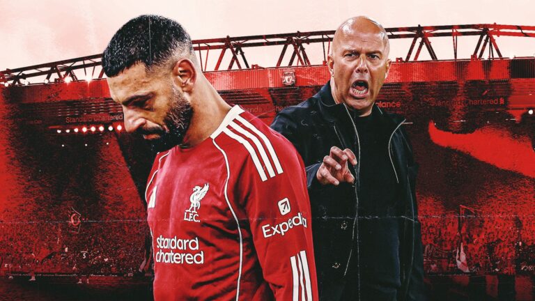 ديربي ليفربول وإيفرتون يتصدر العناوين بشعار “المهاجمة على صلاح أهم من الفوز” .. سلوت يظهر حسمه بدون تهاون