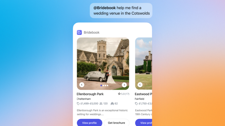 اكتشفت أداة مبتكرة للعثور على الموقع المثالي لحفل زفافي