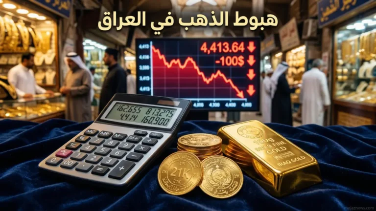 انخفاض حاد يثير اهتمام السوق: سعر الذهب في العراق يصل إلى 171 ألف دينار – هل هي فرصة شراء لا تُفوت؟