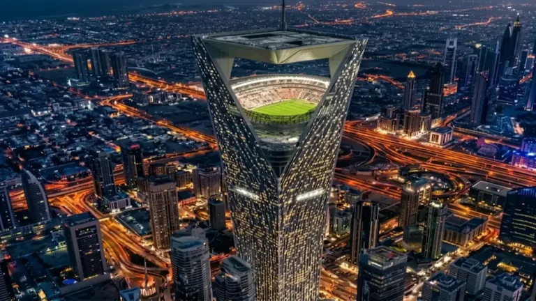 أكبر استاد عالمي يتجاوز أوروبا… يتراءى في جبال السعودية مع استثمار تاريخي بقيمة 1.1 مليار دولار