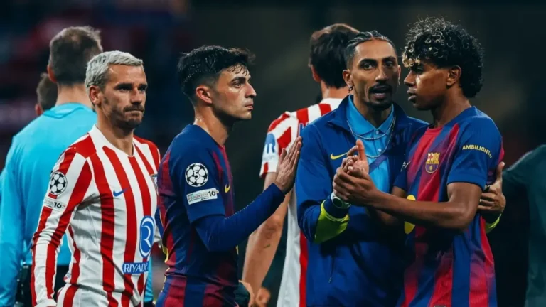 فضيحة تحكيمية تثير سخط جماهير الدوري الإسباني… تقييم مثير للاستياء 4.5/10 لحكم لقاء أتلتيكو وبرشلونة يكشف عن 4 هفوات مدمرة!