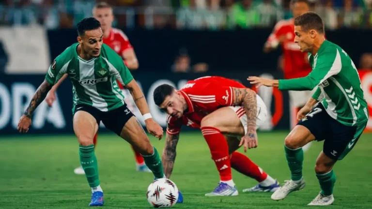 تعرف على القنوات الناقلة لمباراة ريال بيتيس ضد سبورتينغ براغا وموعد المواجهة والتشكيلة المنتظرة