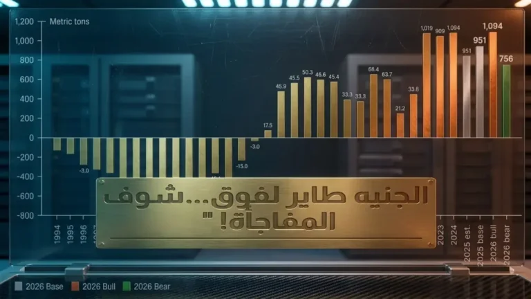 ارتفاع ملحوظ في أسعار الذهب في مصر والجنيه الذهب يلامس 56000 جنيه مع توقعات بتجاوز 7500 جنيه