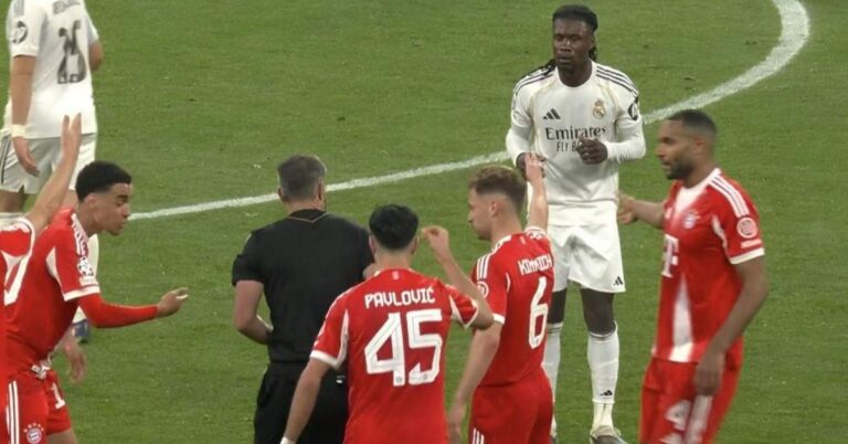 قرار تحكيمي يخرج ريال مدريد من دوري الأبطال وينفجر الغضب بعد مباراة أليانز أرينا