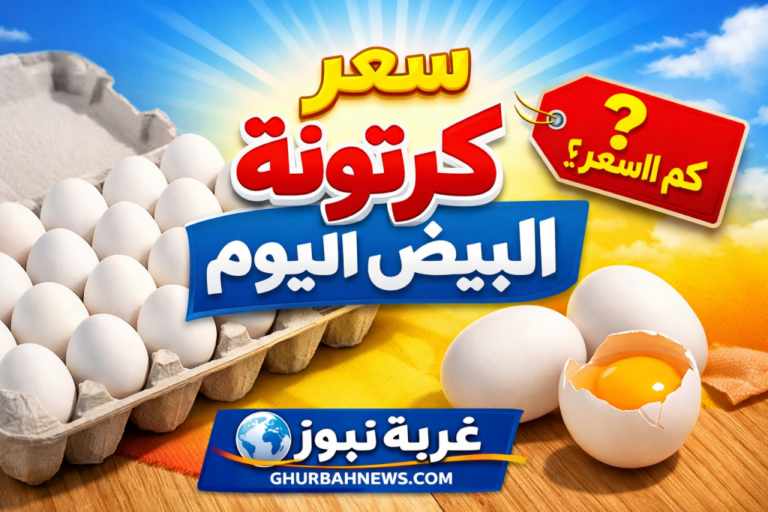 انخفاض سعر كرتونة البيض اليوم 15 أبريل 2026 يثير فرحة المتسوقين مع توقعات بمزيد من الانخفاض