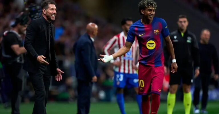 استراتيجية سيميوني الخفية لمواجهة لامين يامال.. صراع تكتيكي مشوق قبل نزال الحسم!