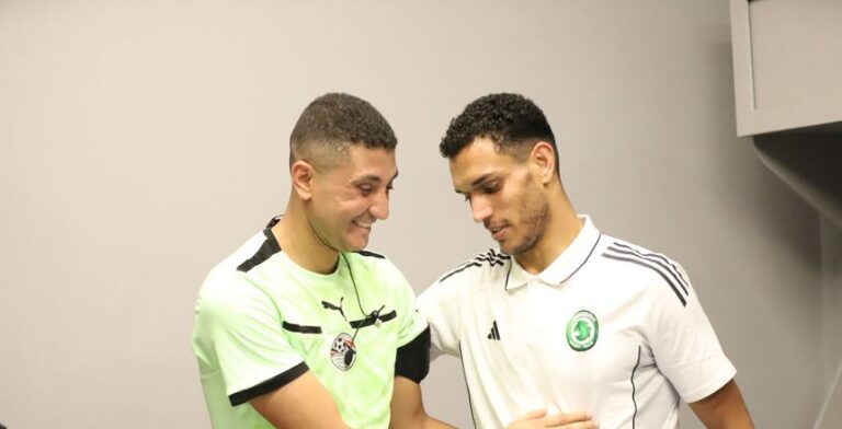 غنام محمد يقدم اعتذاره لحكم مباراة مودرن سبورت والجونة