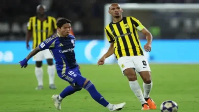 مباراة الأتحاد ضد الشباب