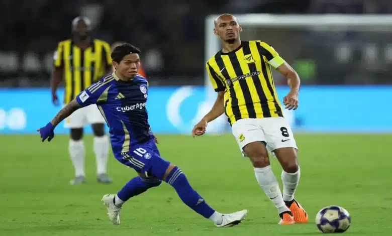 مباراة الأتحاد ضد الشباب